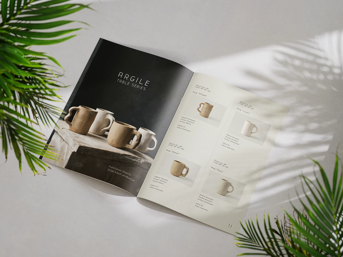 Catalog editorial design